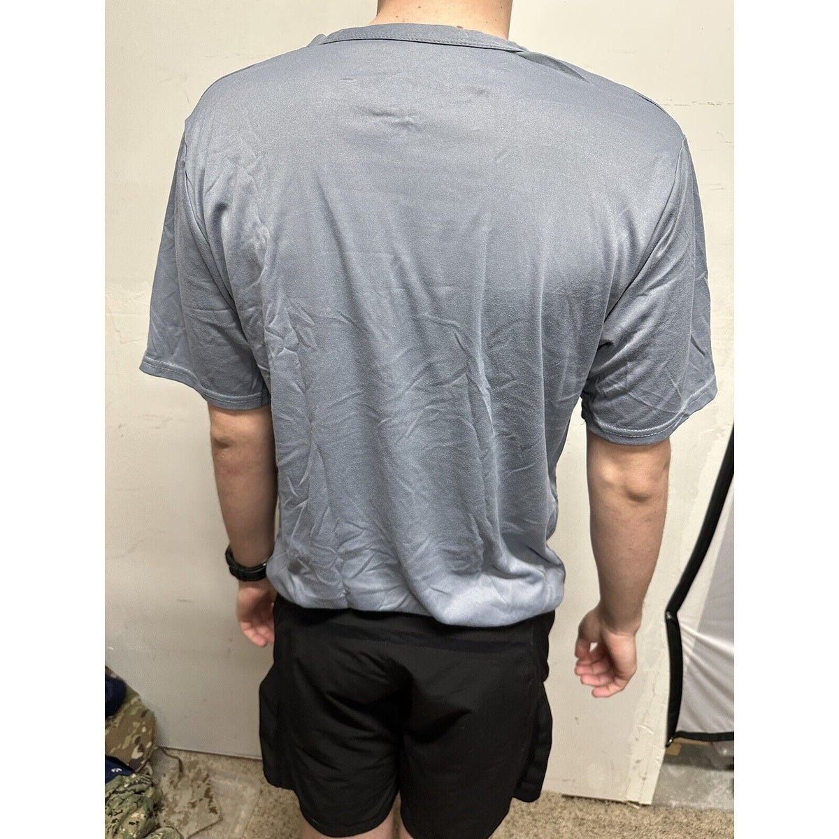 Men’s TKO Large Gray Short Sleeve Tshirt  polyester