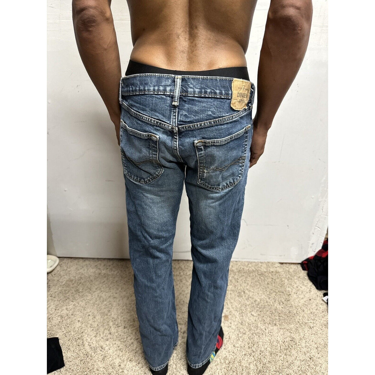 Men’s Denizen Levi’s 285 Relaxed Fit 32 X 32 Blue Jeans