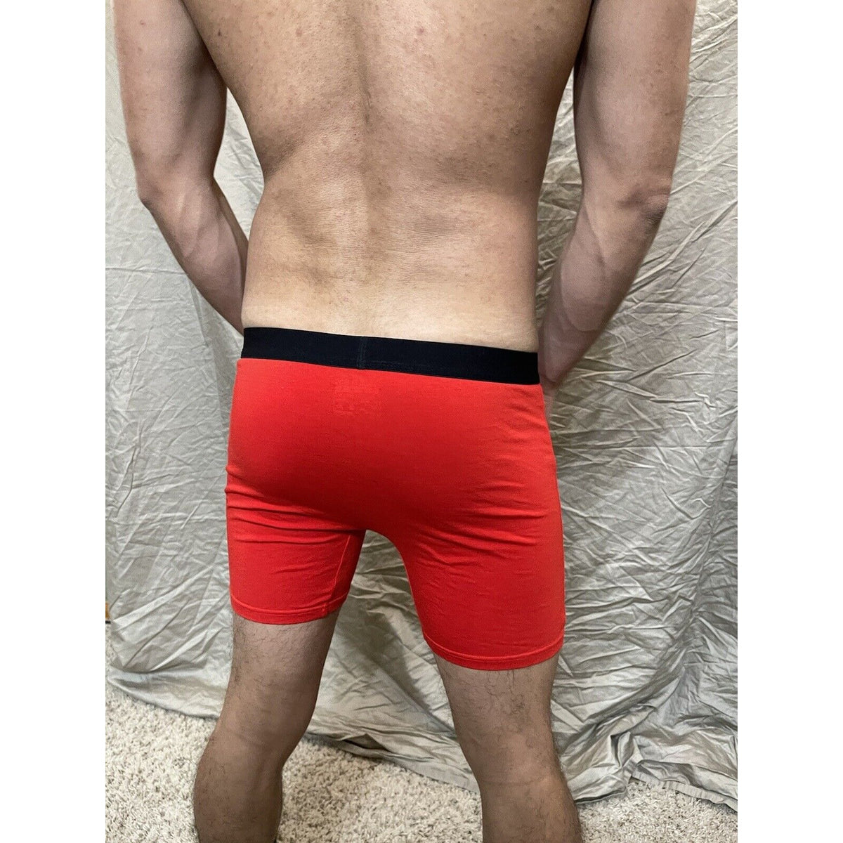 men's red medium inersy weekly boxer briefs new unworn