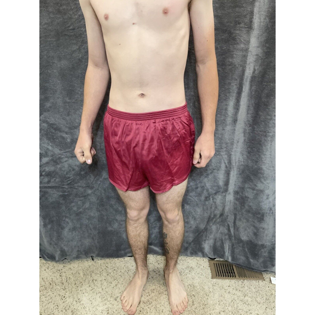 men's soffe ranger panties XL Garnet maroon shorts