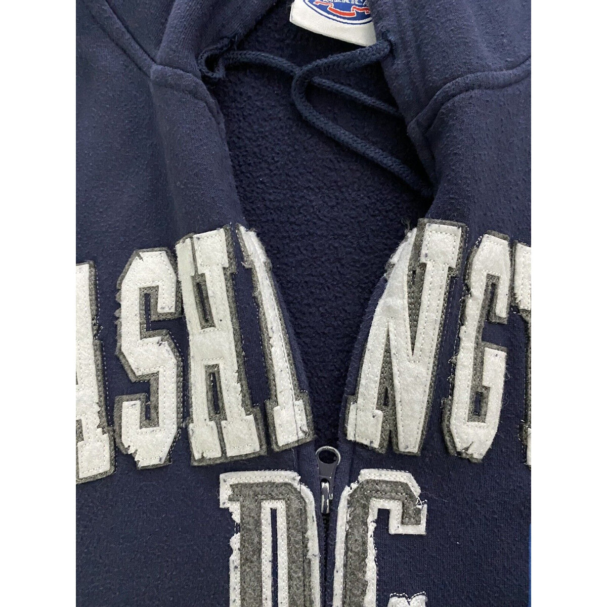 WASHINGTON DC USA est. 1790 America! Men’s Large Souvenir Hoodie Sweatshirt