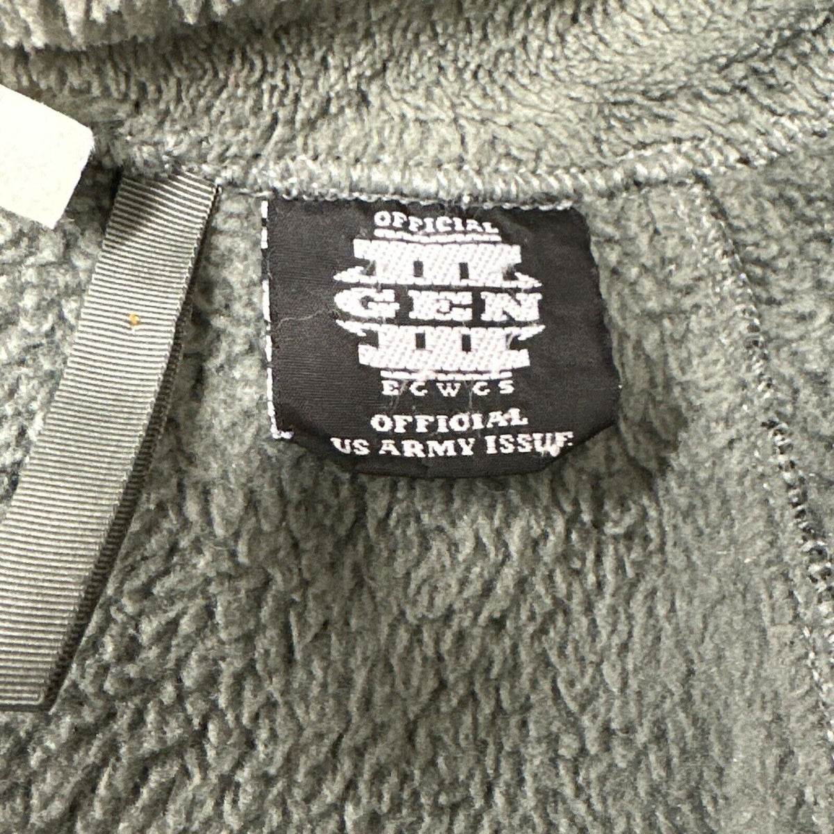 Men’s Sage Green USAF Air Force Fleece Gen III Jacket Civil Air Patrol - Army