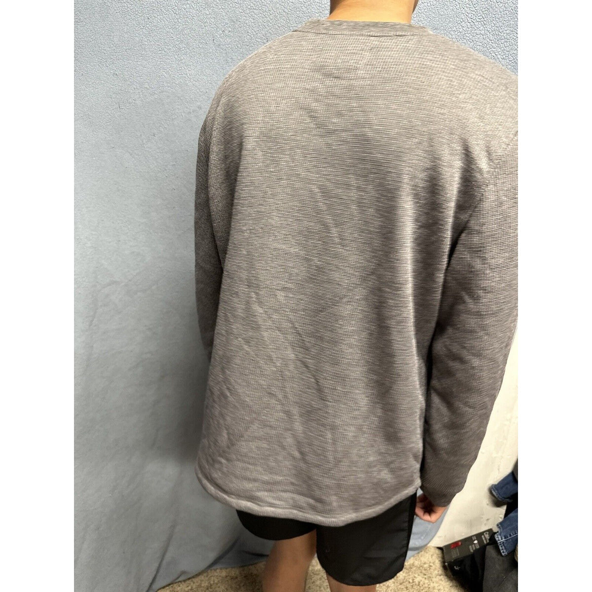 Men’s Pullover Gray B.C. Clothing Heritage Sweater Large