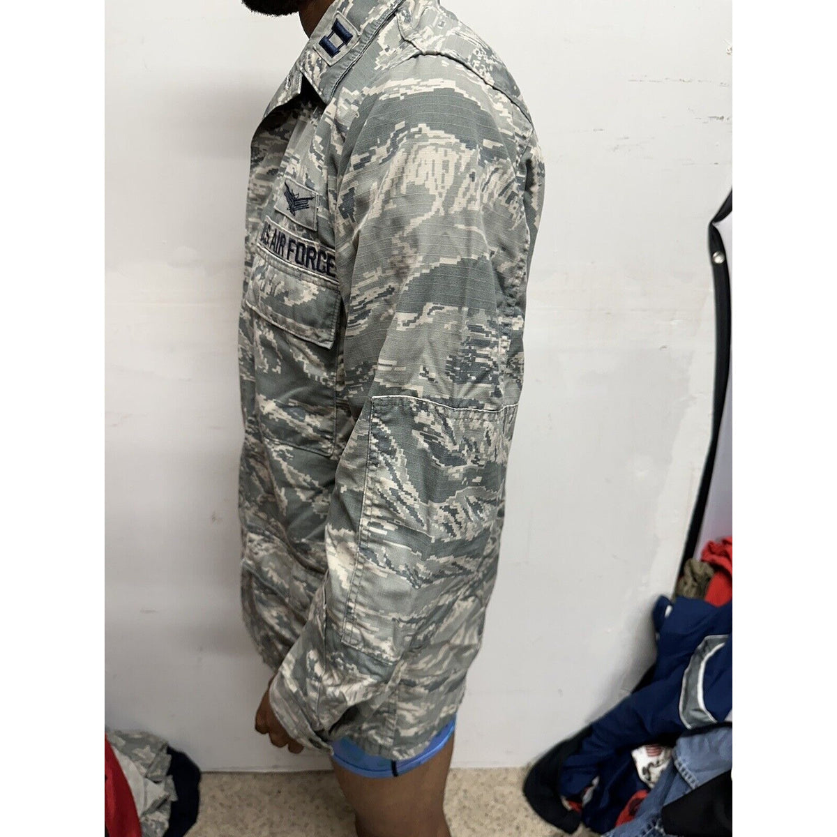 Men’s 36XL Airman Battle Uniform Abu USAF Civil Air Patrol Top Coat Blouse