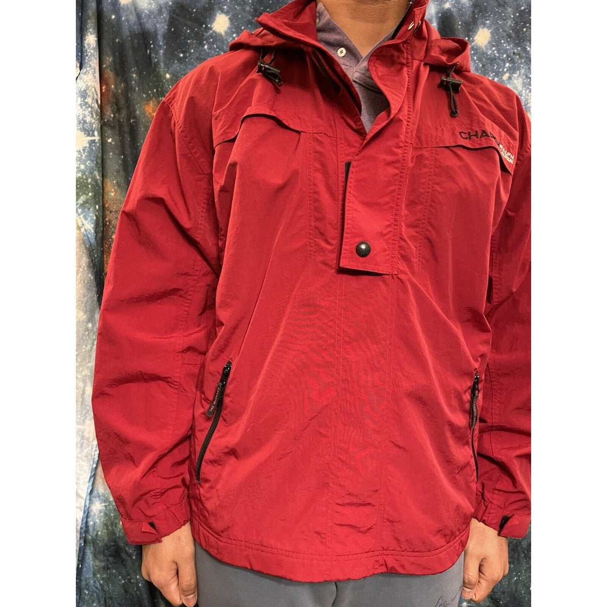 Men’s red Chaps Ralph Lauren Large nylon polyester