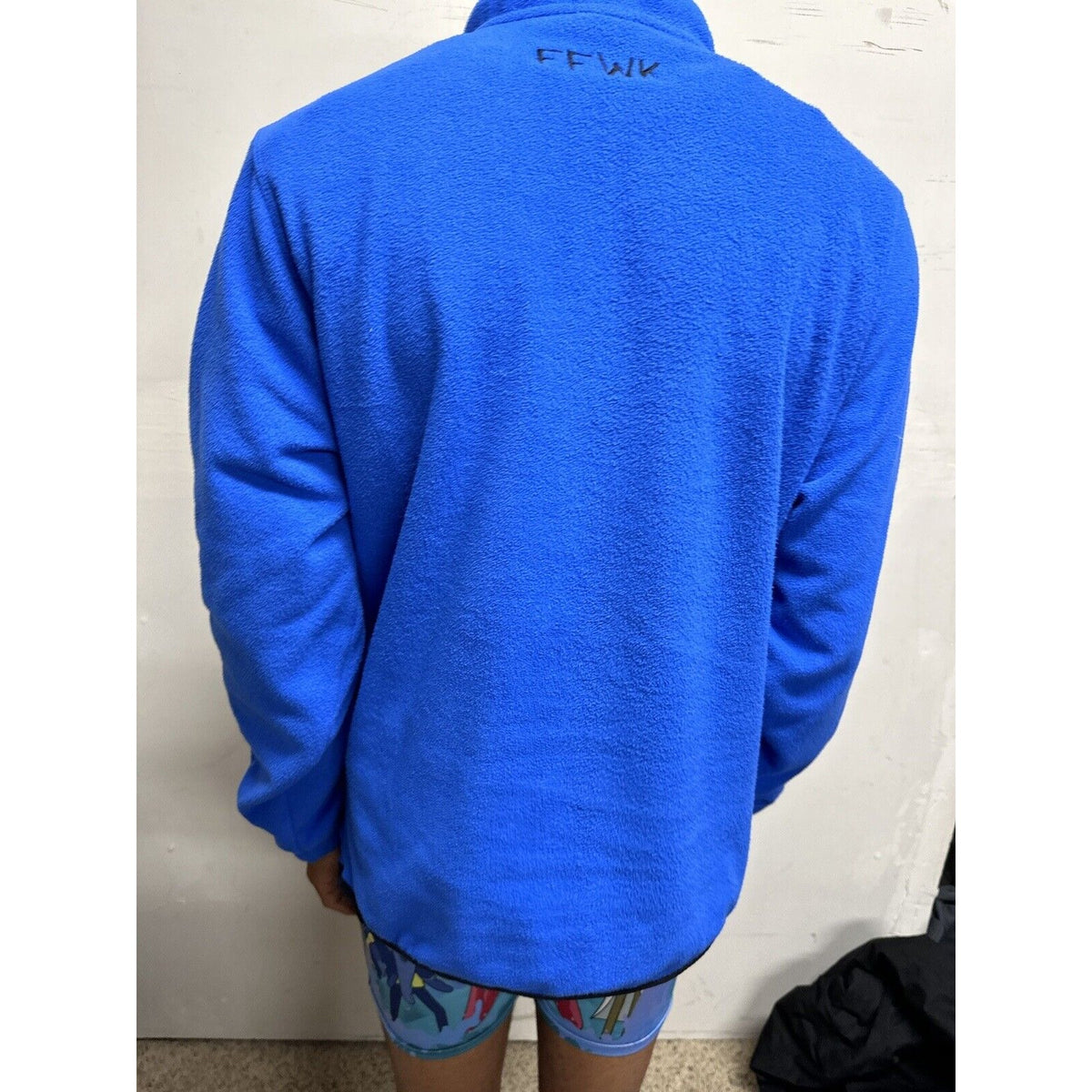 Men’s Air Force Baseball Blue Long Sleeve Large Nike Fleece Jacket