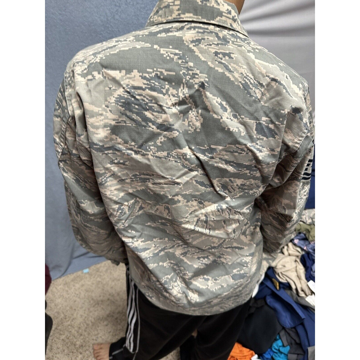 Men’s Abu Airman Battle Uniform Civil Air Patrol 40R Coat Blouse USAF Uniform