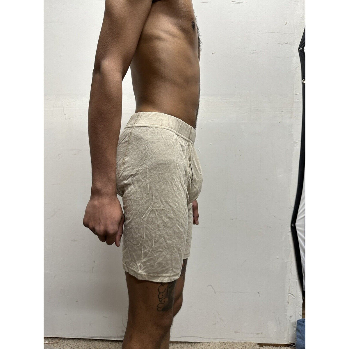 Men’s elite PPE size small army boxer briefs fire resistant tan