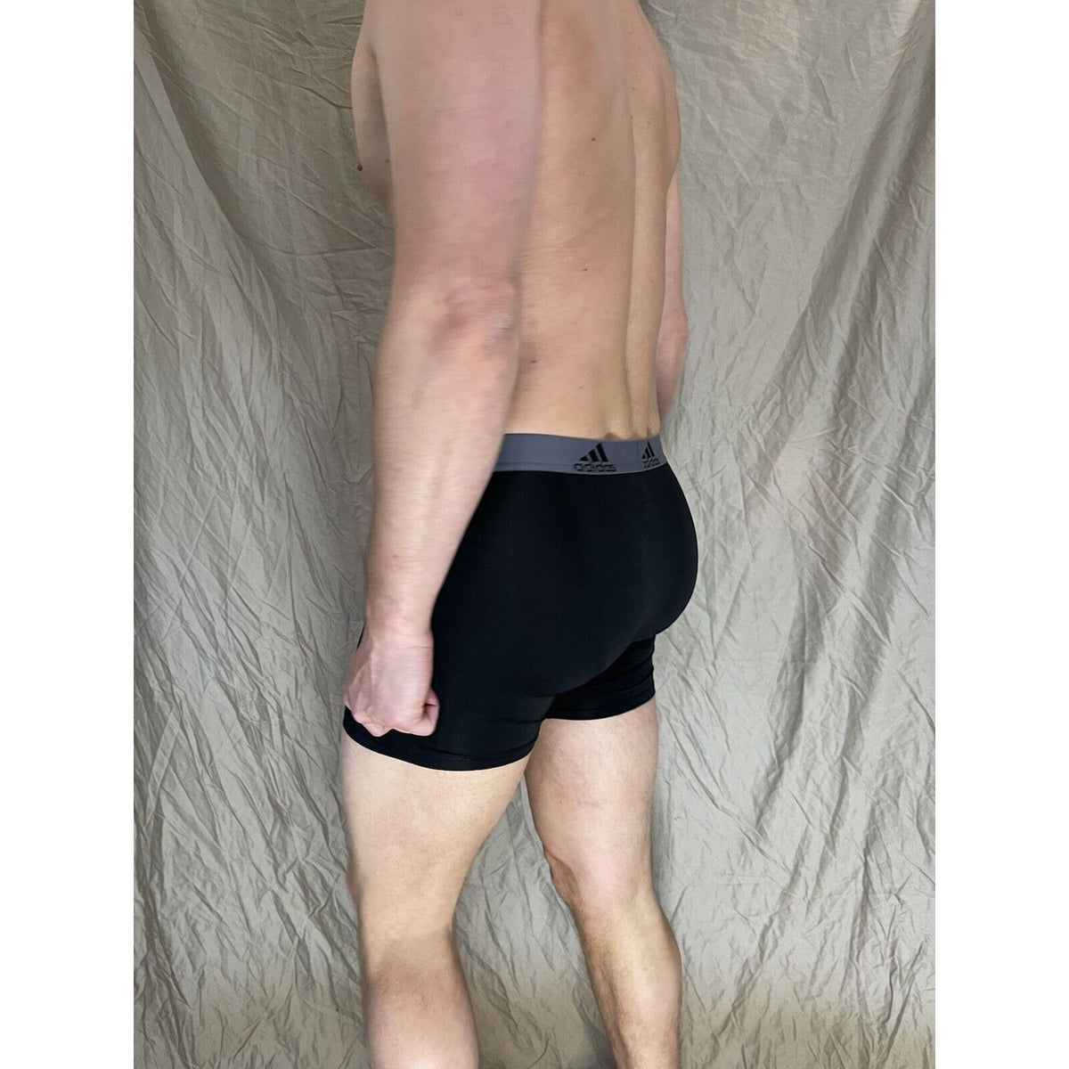 men's adidas black aeroready compression shorts medium