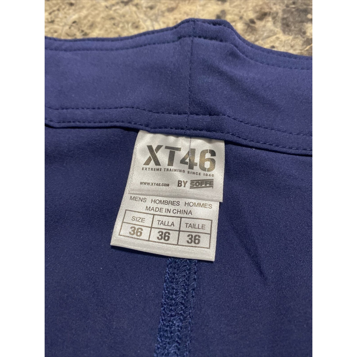 Soffe Extreme Training XT46 Men’s 36 (L) Navy Blue Gray Utility Board Shorts NWT