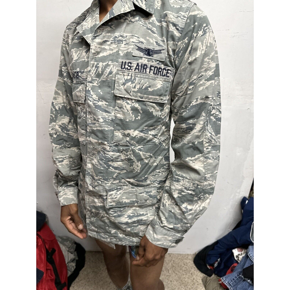 Men’s 36XL Airman Battle Uniform Abu USAF Civil Air Patrol Top Coat Blouse