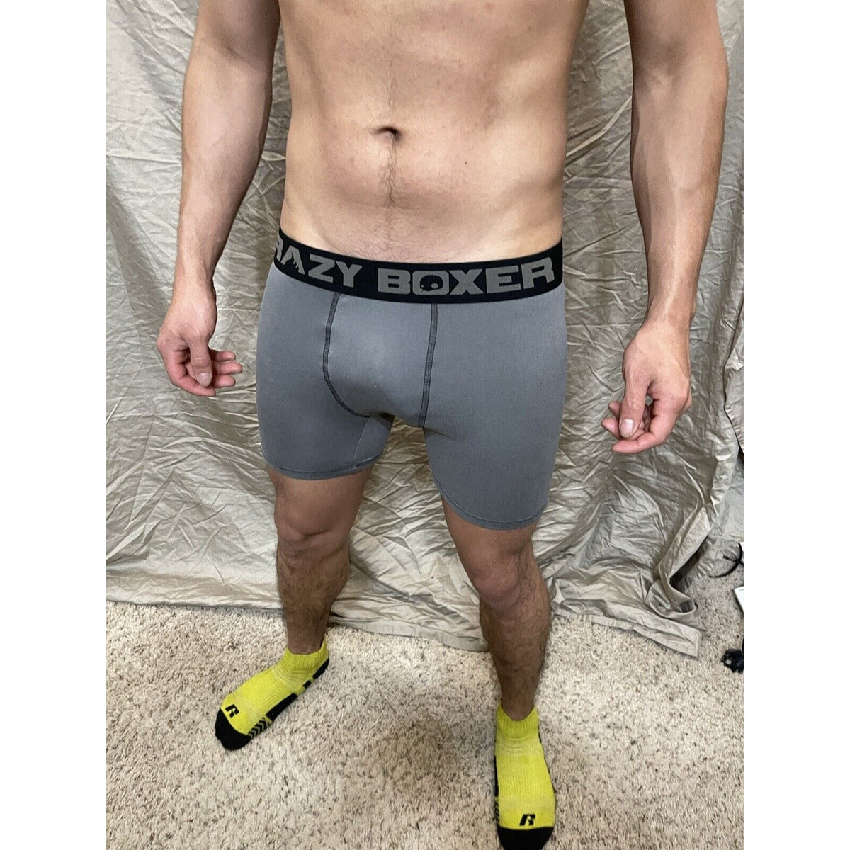 Men's XL crazy boxer gray toy story boxer brief