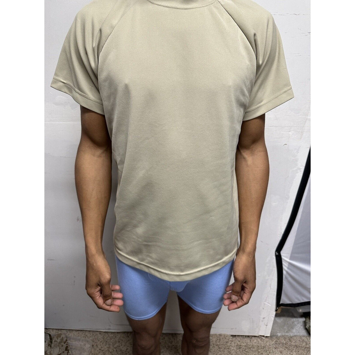 Men’s Dri-Duke Civil Air Patrol Military Tshirt Short Sleeve Desert Sand