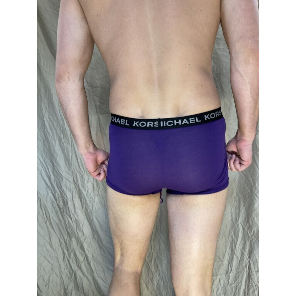men's michael kors stretch factor pride boxer briefs Purple Medium