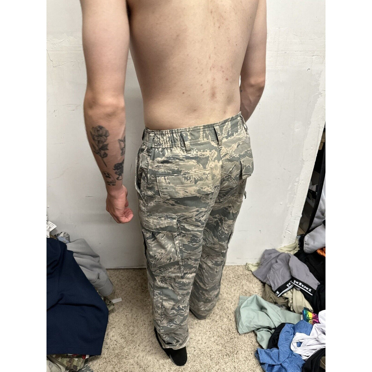 Men’s Abu Air Force Airman Battle Uniform Pants 30 XS Civil Air Patrol
