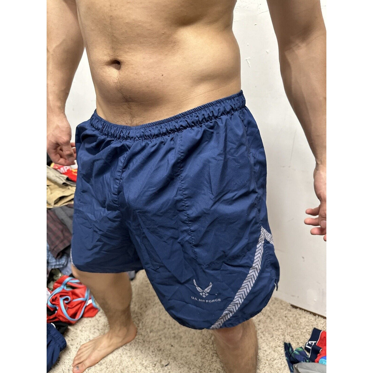 Men’s Us Air Force Pt Uniform Shorts Improved Version