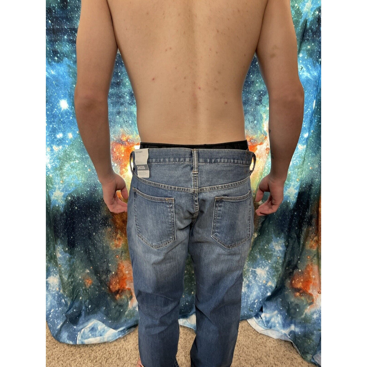 Men's Old Navy 34"x30" Slim Blue Jeans