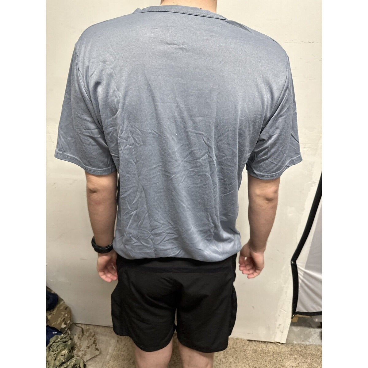 Men’s TKO Large Gray Short Sleeve Tshirt  polyester