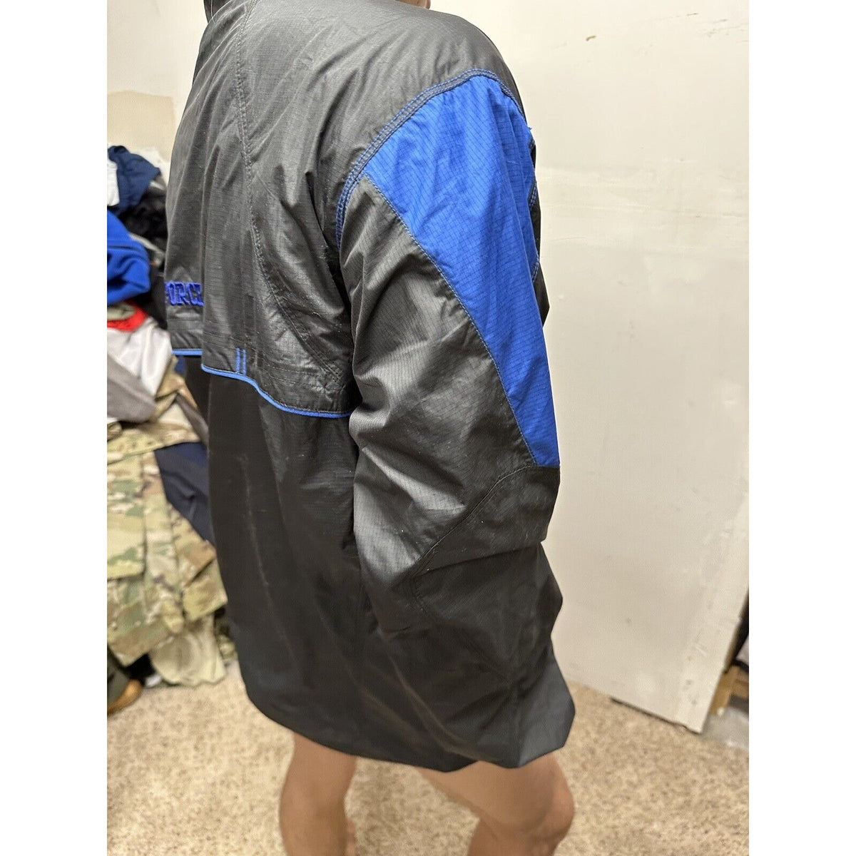Men’s Nike Storm Fit Medium Blue USAFA Air Force Falcons Rain Jacket