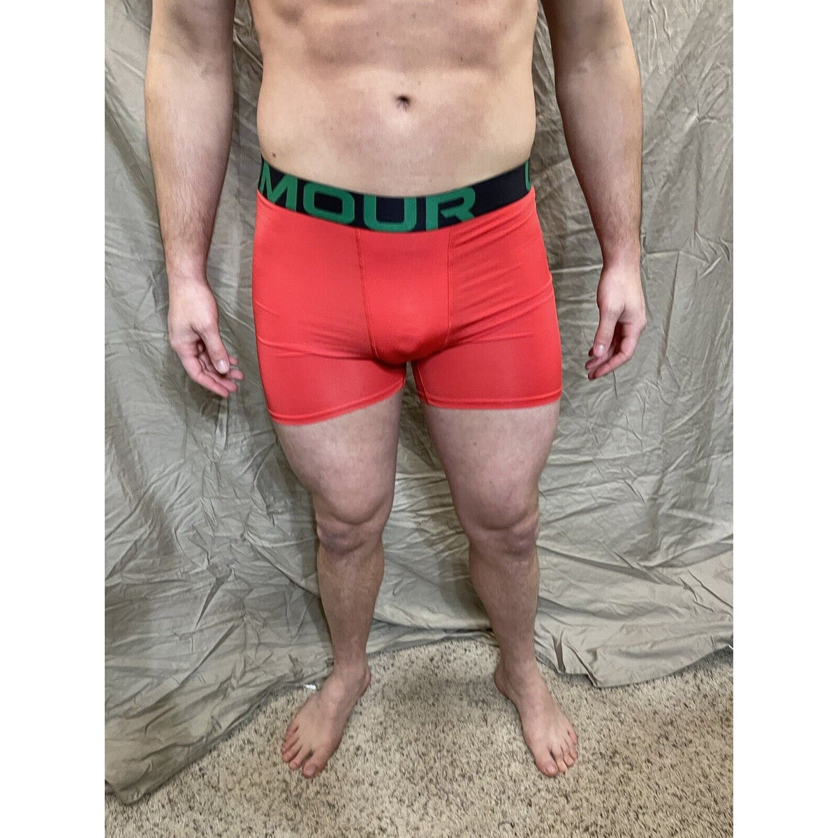 Boy's Youth Extra Large boxer jock under armour red