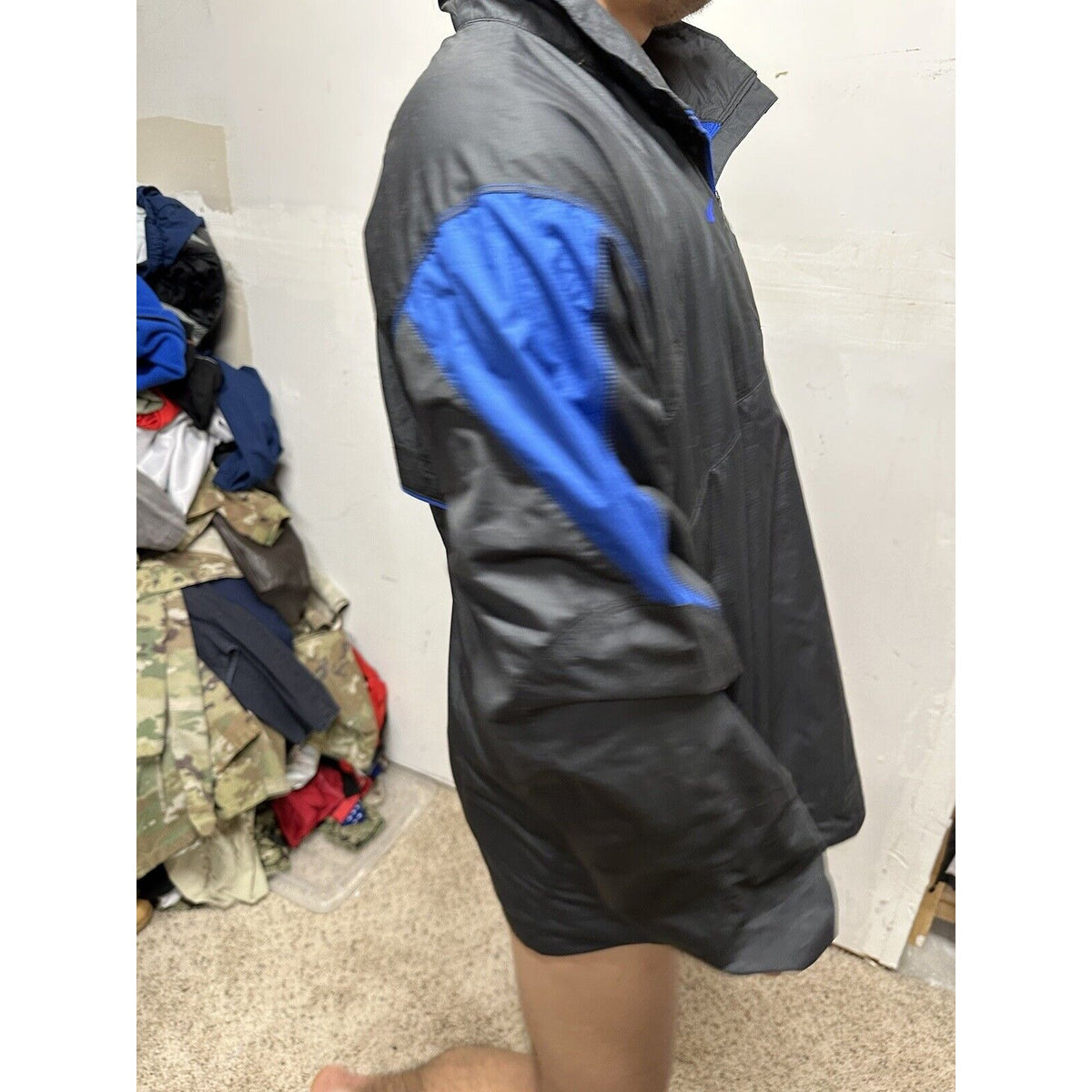 Men’s Nike Storm Fit Medium Blue USAFA Air Force Falcons Rain Jacket
