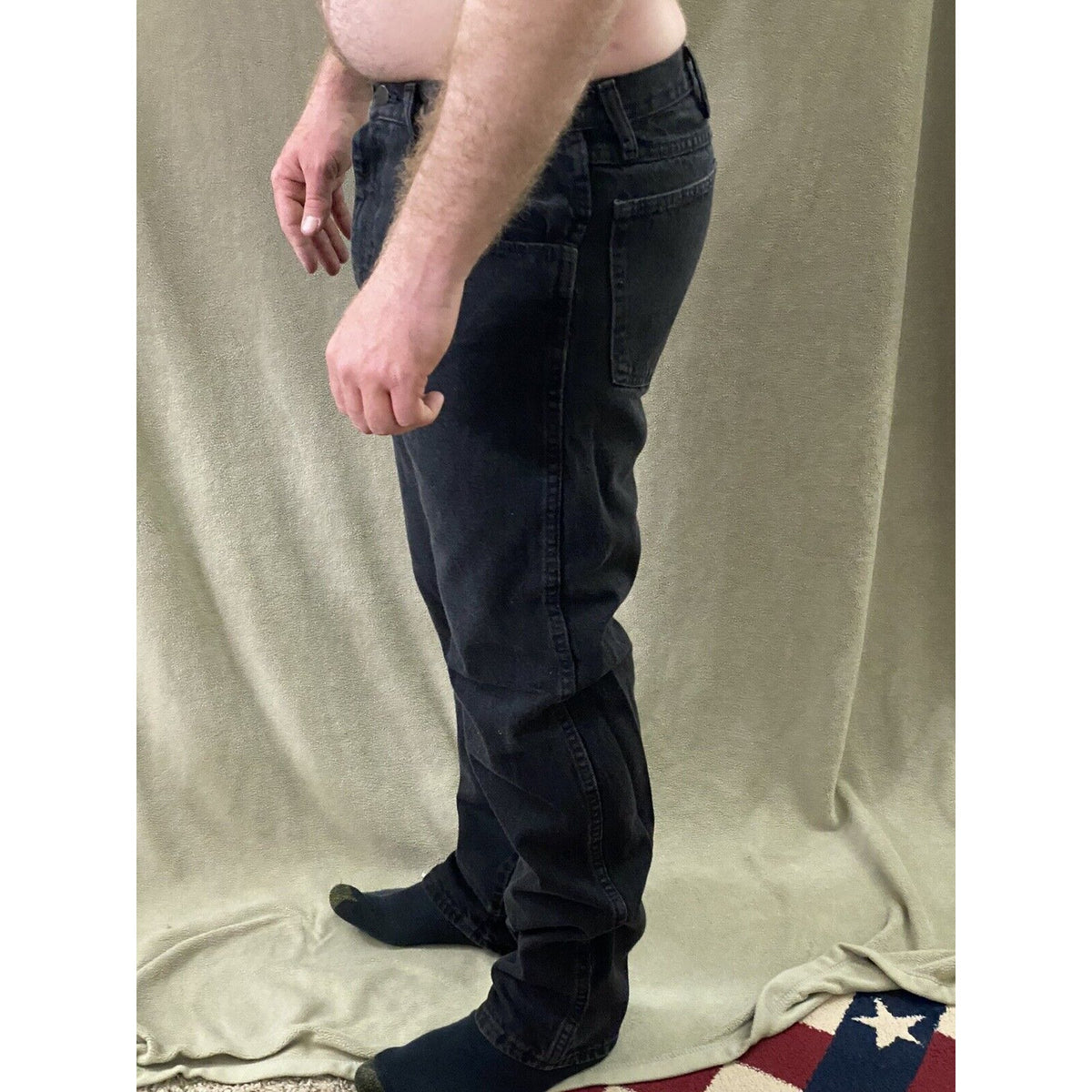 Wrangler Rustler Regular Men’s size 34x32 Black Jeans