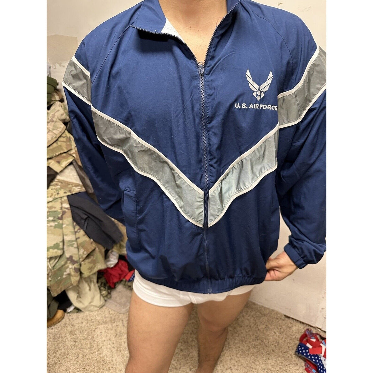 Men’s Air Force Small Regular Pt Jacket Blue Improved Version Uniform