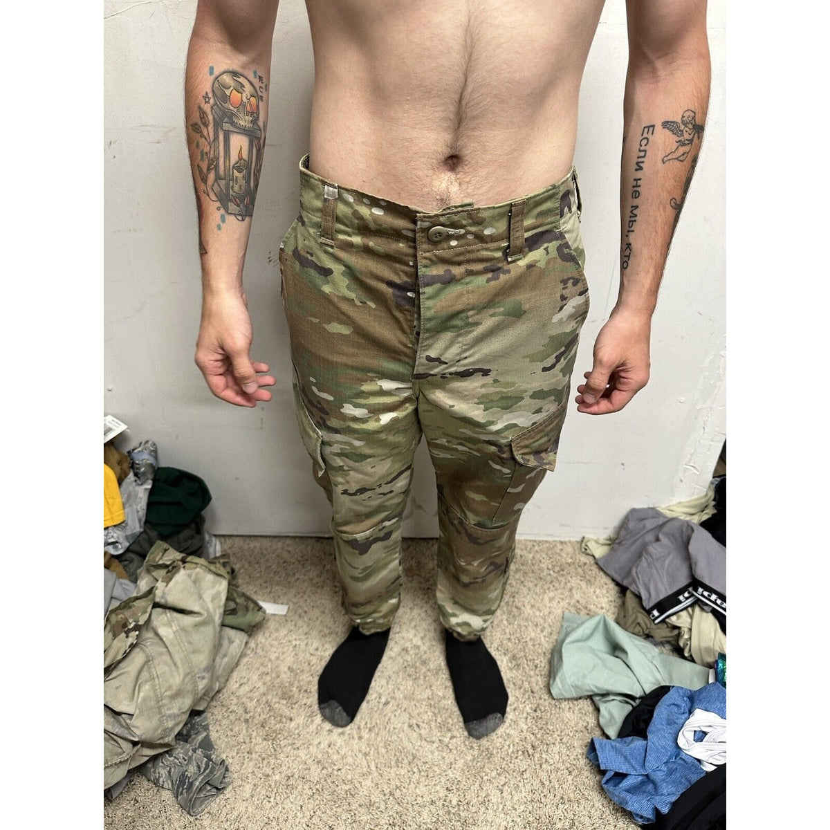 Propper Acu Trouser 50/50 Nyco Rp Medium Short Ocp Army Air Force Space Pants