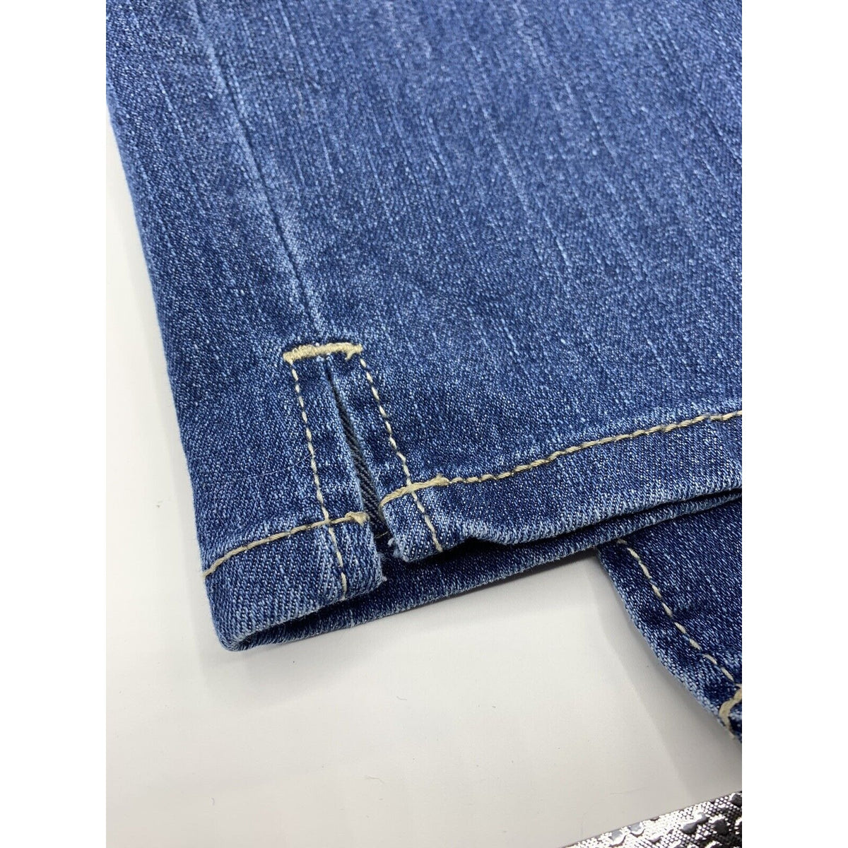 Womens Nine West Dark Denim Bootcut Jeans Size 12/30 Average