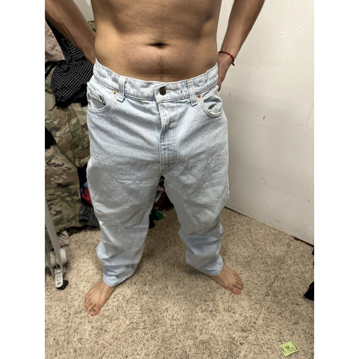 Men’s Light Blue Levi’s 550 38 X 32 Jeans