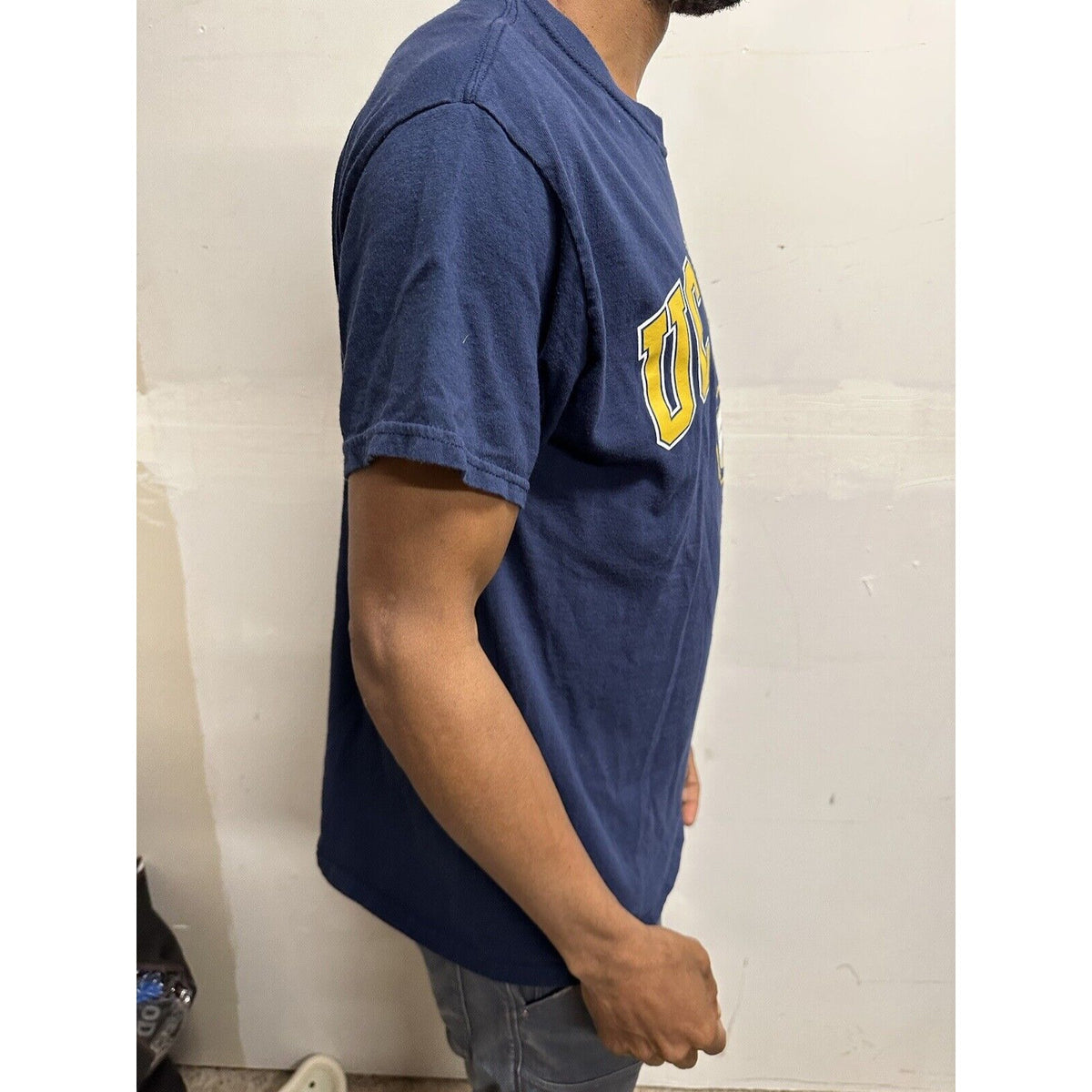 Men‘s Dark Blue Fantastics Large UC Davis University Of California Tshirt