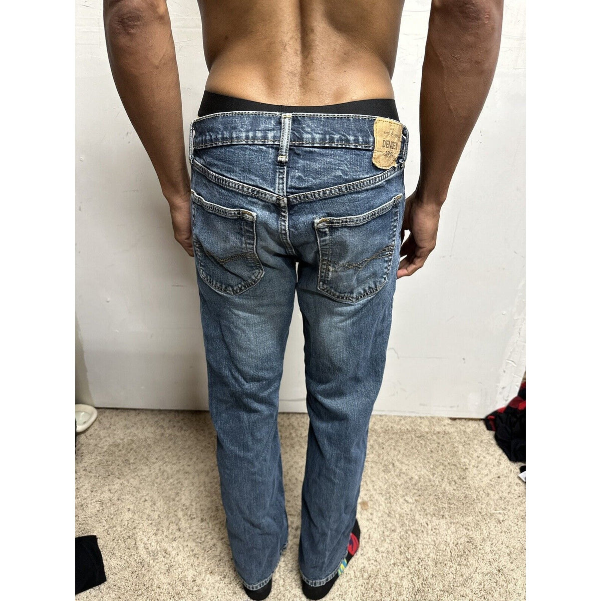 Men’s Denizen Levi’s 285 Relaxed Fit 32 X 32 Blue Jeans