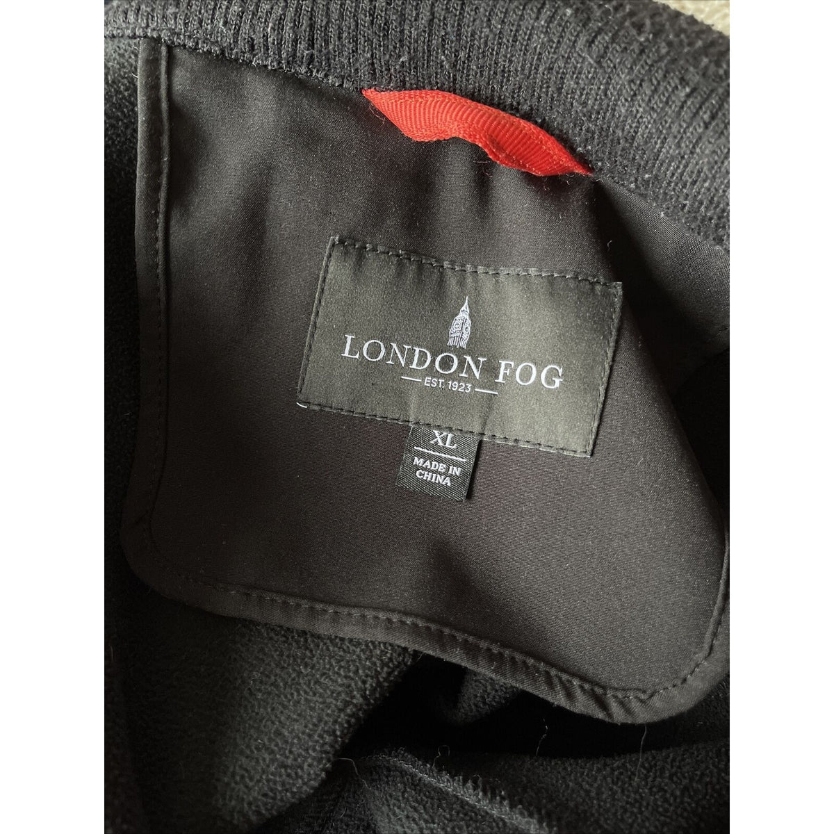 Men’s London Fog XL Black coat
