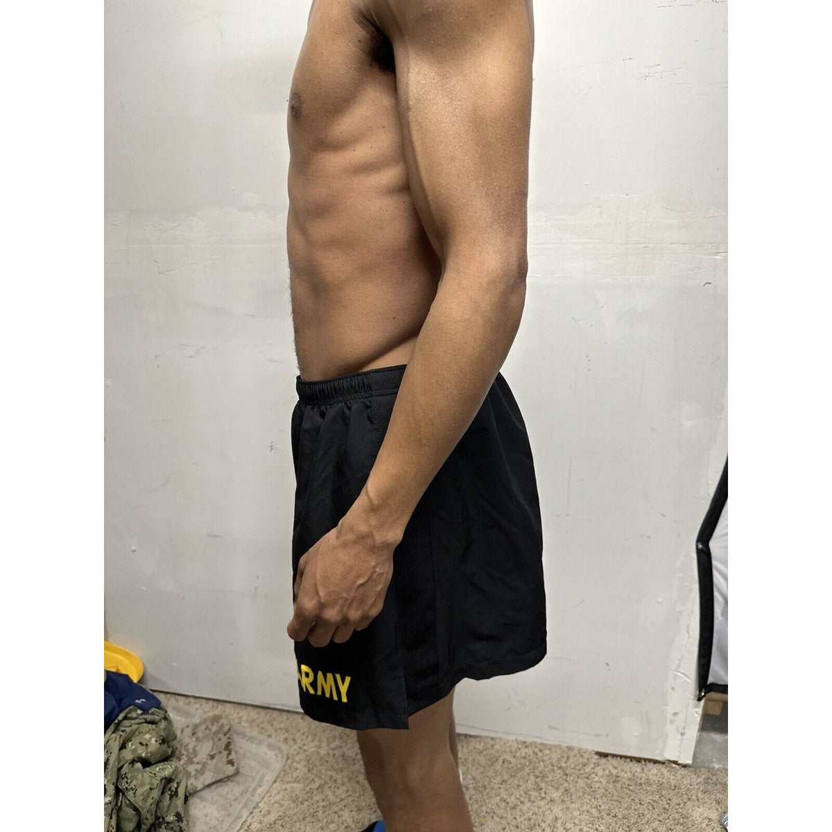 Men’s Army Apfu Fitness Uniform Black Large