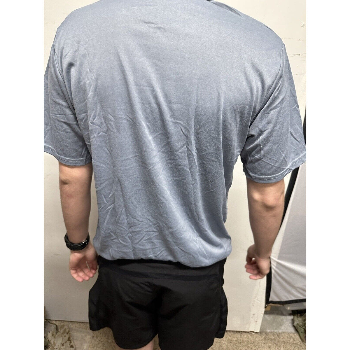 Men’s TKO Large Gray Short Sleeve Tshirt  polyester