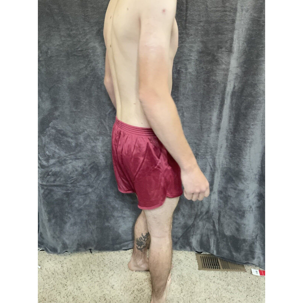 men's soffe ranger panties Small Garnet maroon shorts