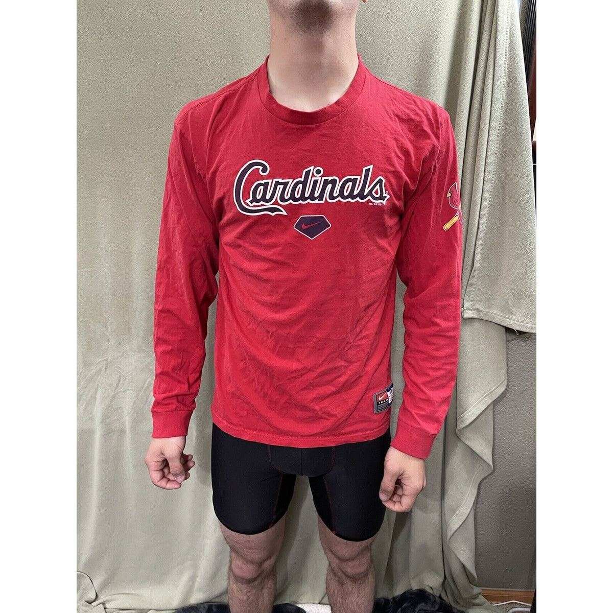 Team Nike Genuine MLB Cardinals Long Sleeve Men’s Medium