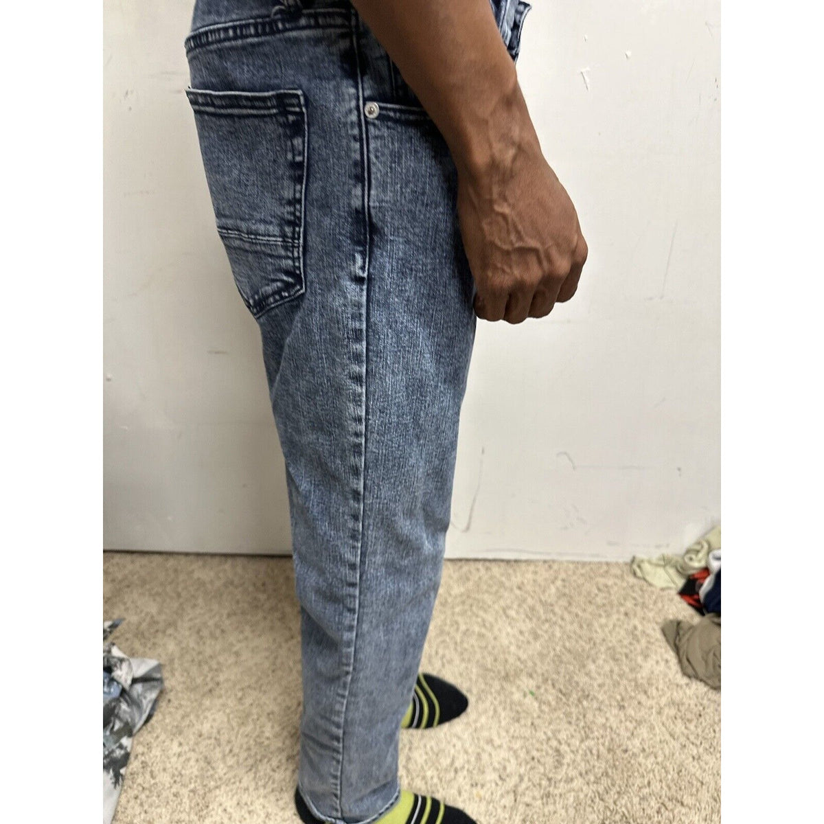 Men’s Blue Arizona Jeans 31x32 Straight Advanced Flex 360