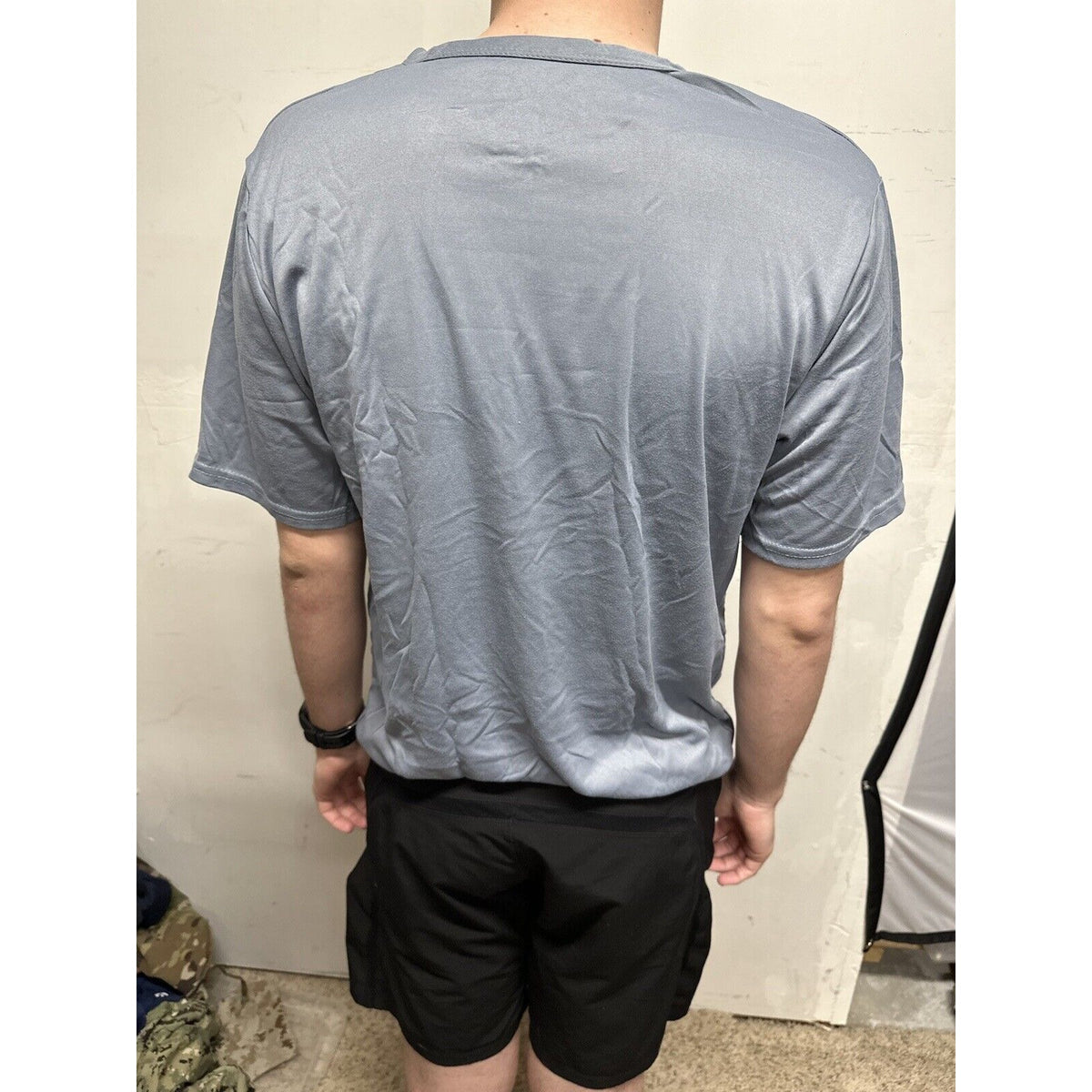 Men’s TKO Large Gray Short Sleeve Tshirt  polyester