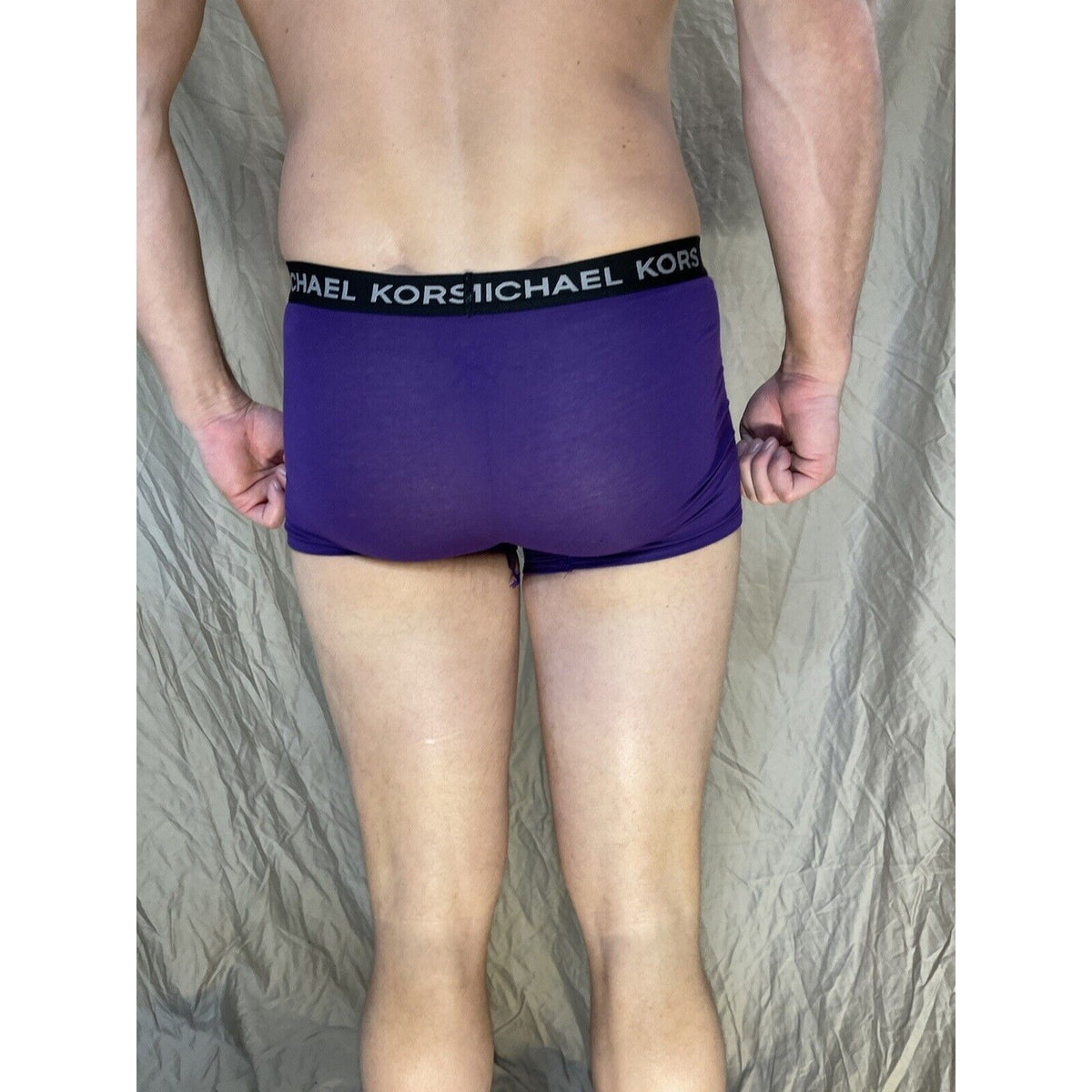 men's michael kors stretch factor pride boxer briefs Purple Medium