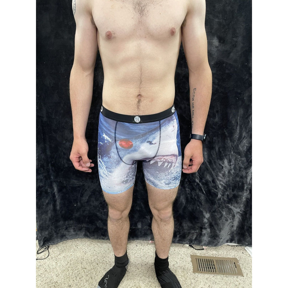 PSD Great White Shark Youth Large Boxer Briefs New