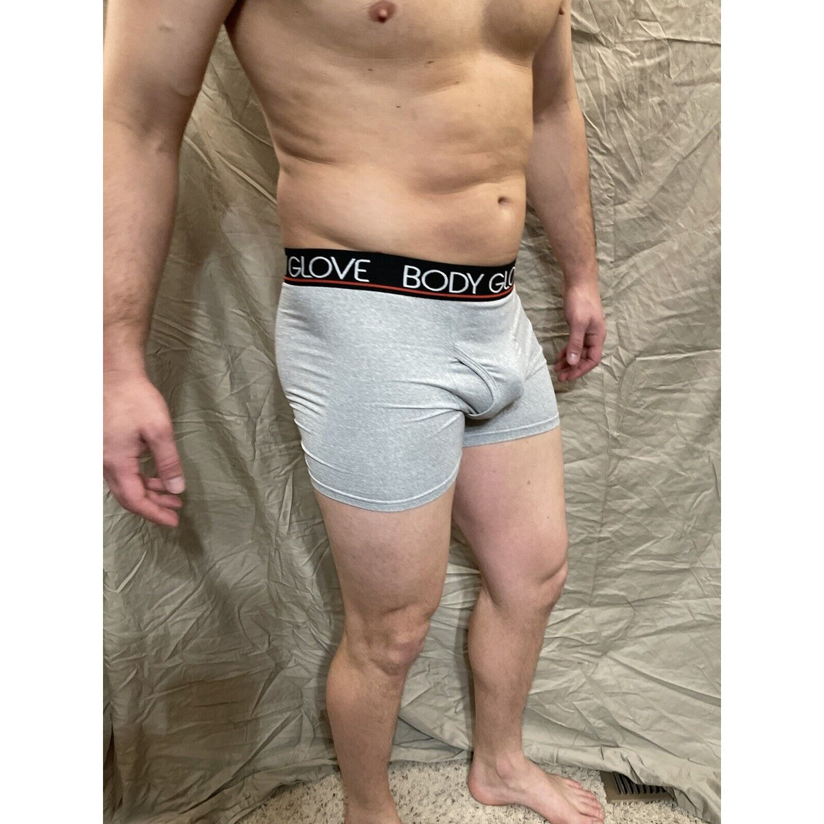 men's gray Body Glove Boxer Briefs Small