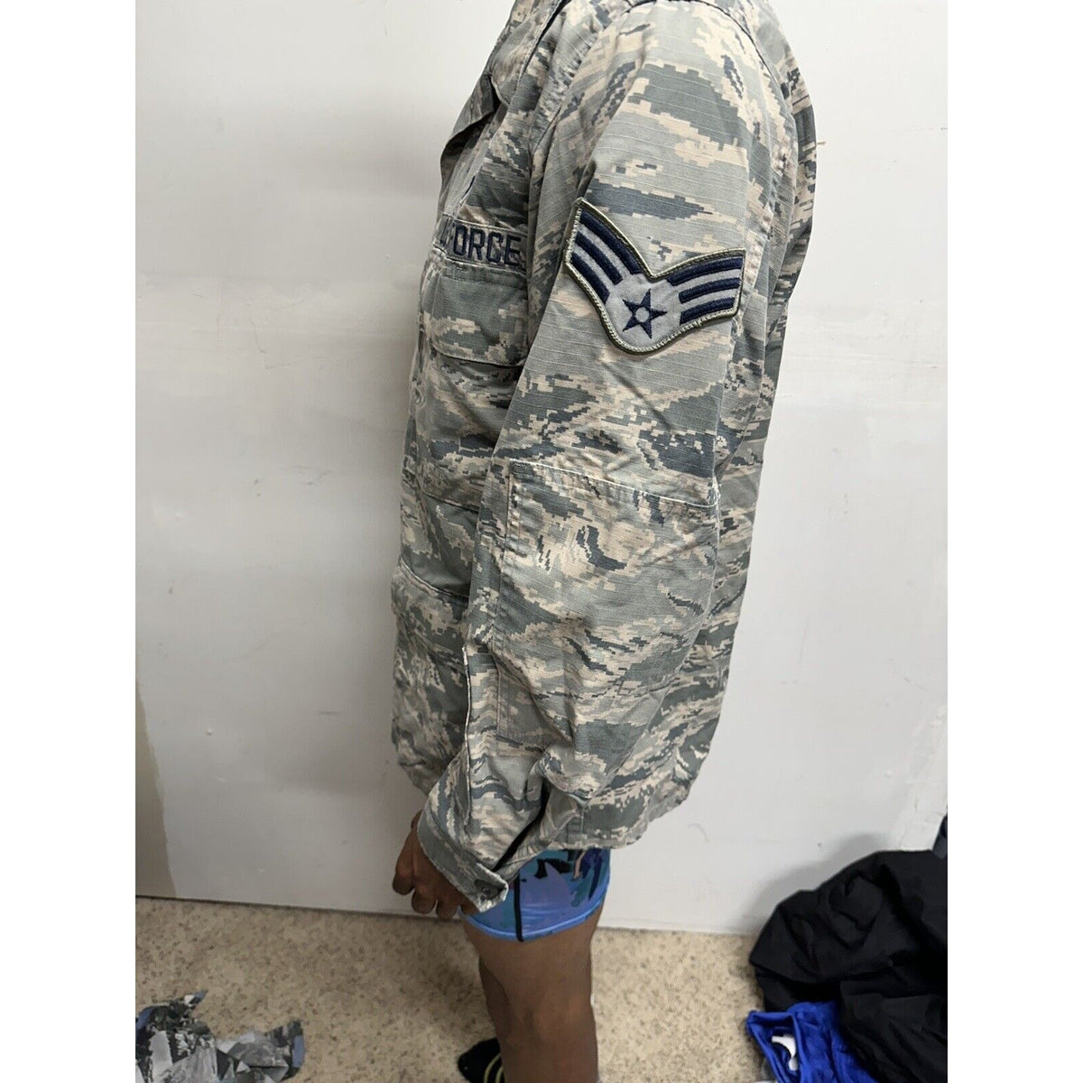 Men’s ABU Airman Battle Uniform USAF Top Blouse 38R Civil Air Patrol