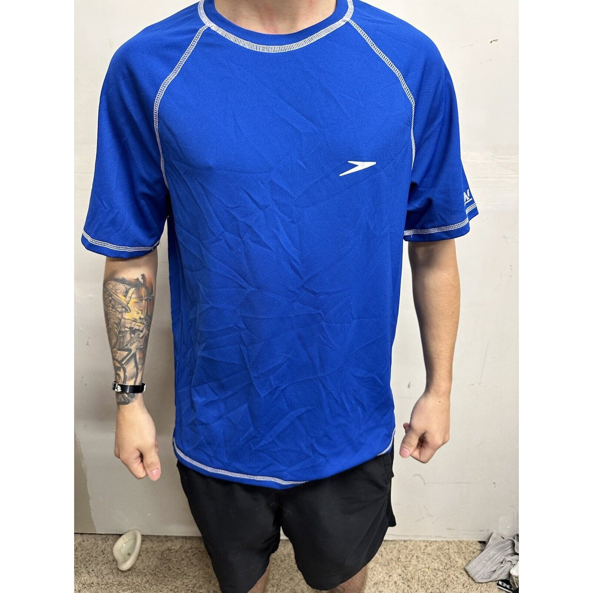 Men’s Blue Small Speedo Shirt