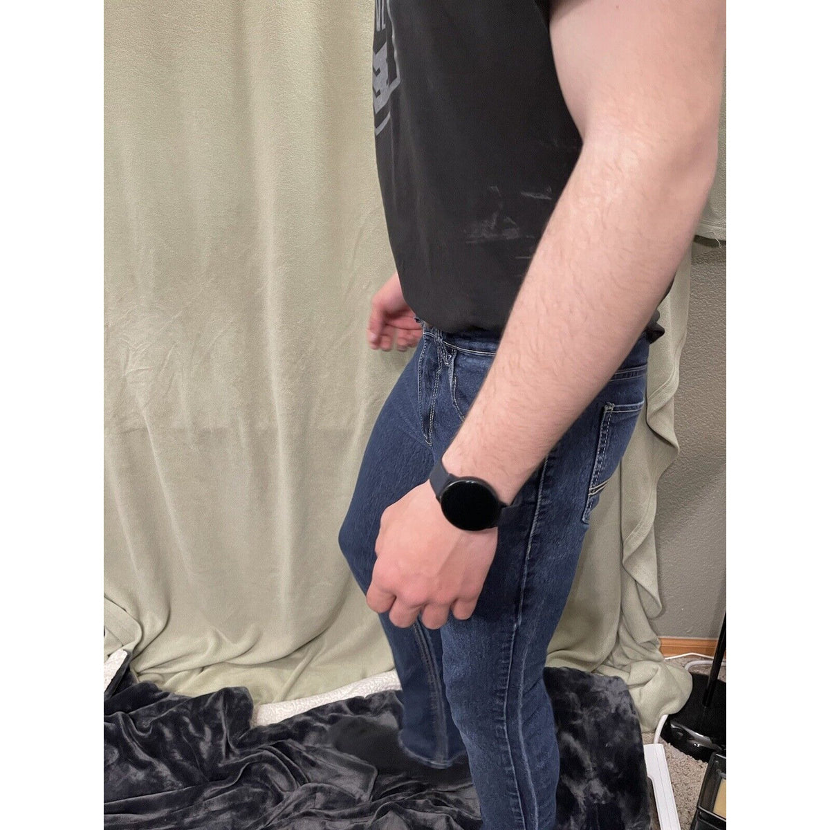 men 30 x 30 WT02 New York Tru Fit straight jeans blue