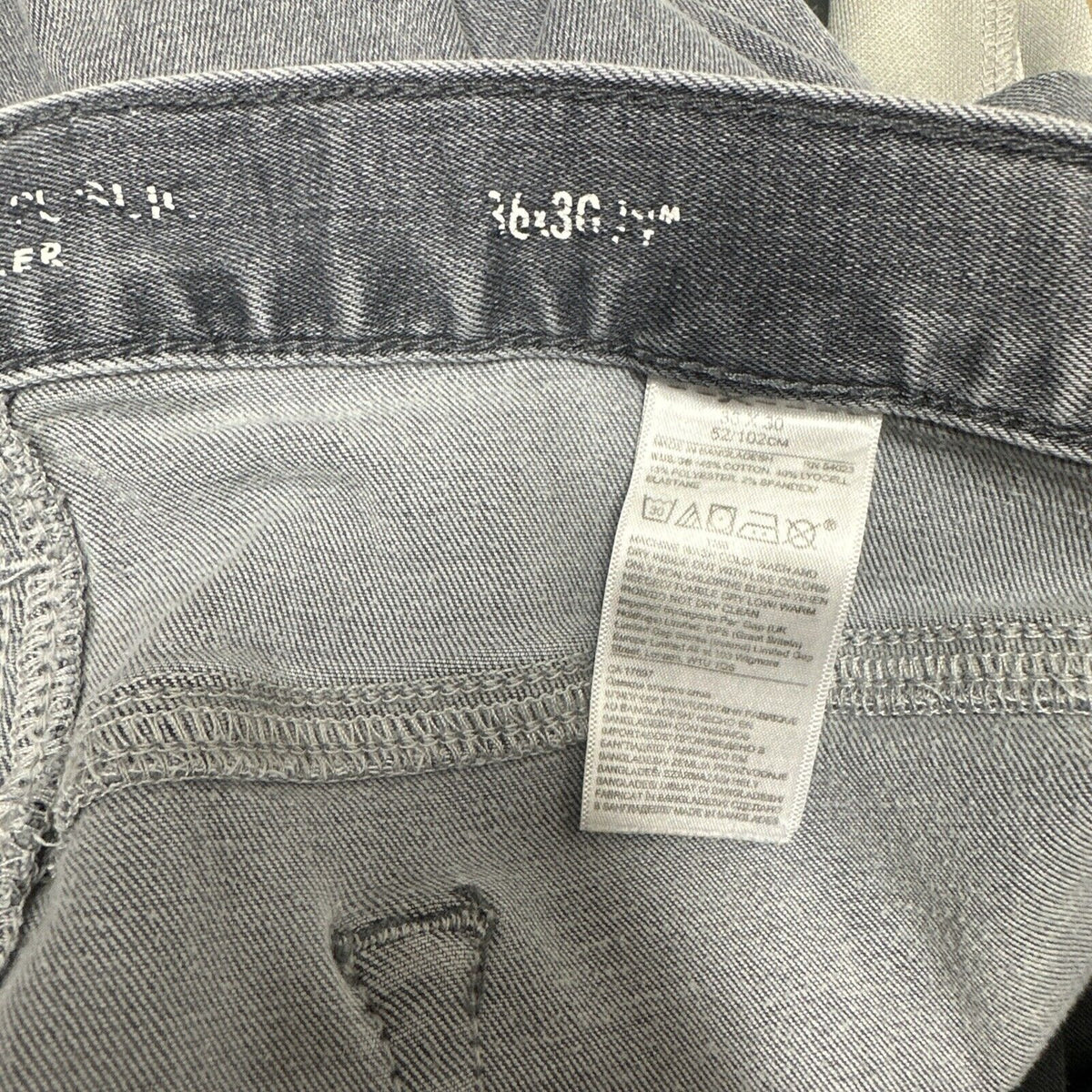Men’s Banana Republic Gray Pants Traveler 36 X 30