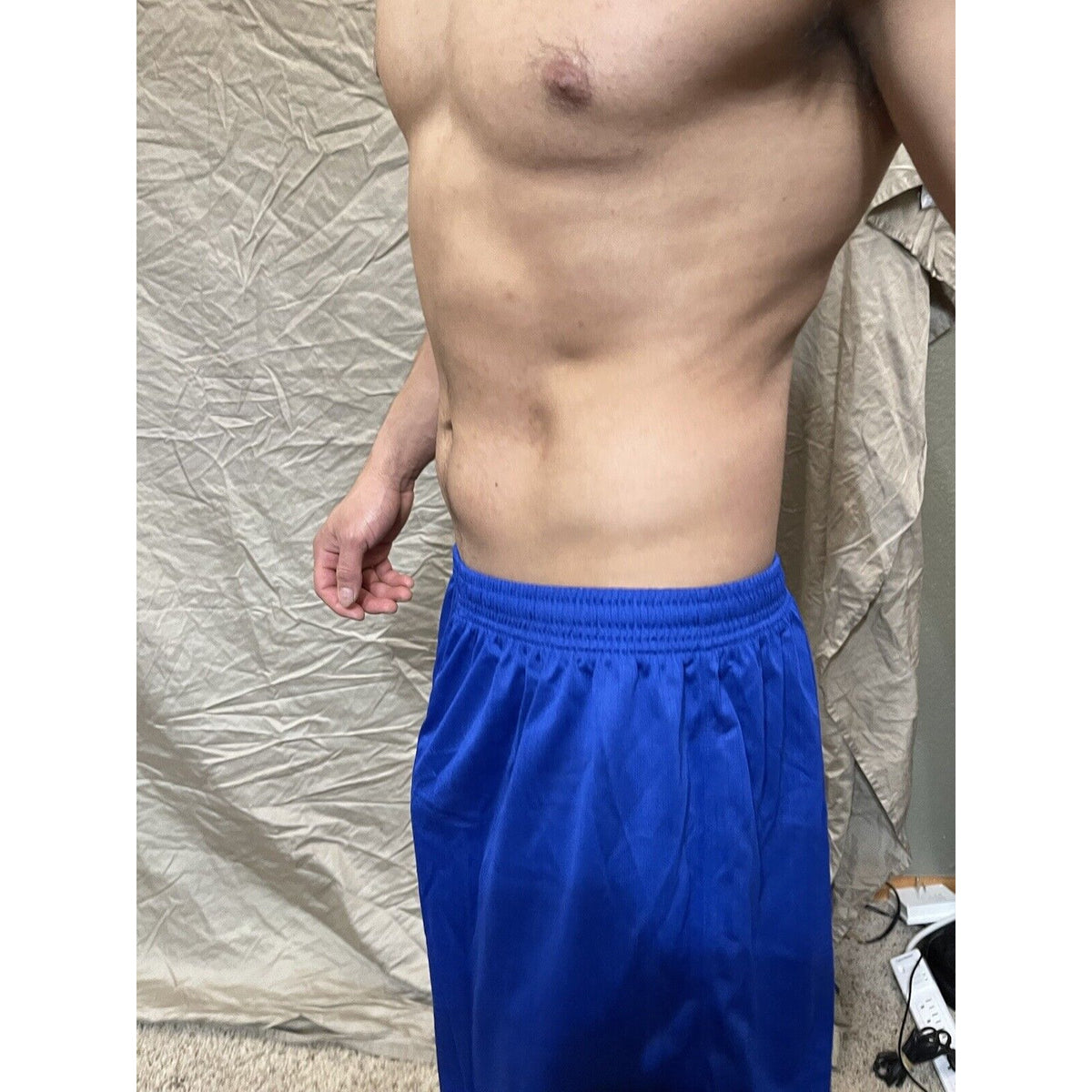 Men's Large  Royal Blue Under armour lacrosse style shorts
