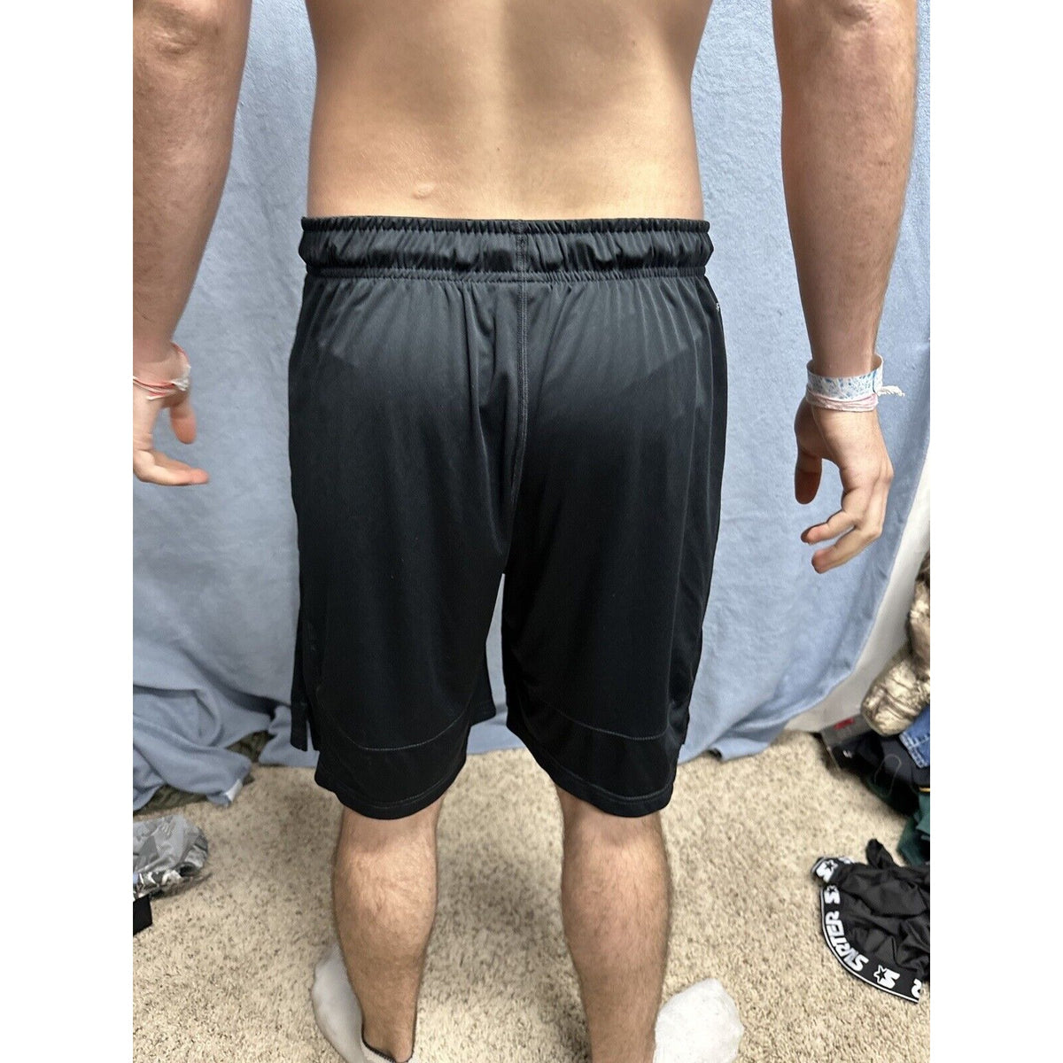 Men’s Nike Black XL Usafa Air Force Academy Football Shorts No Pockets