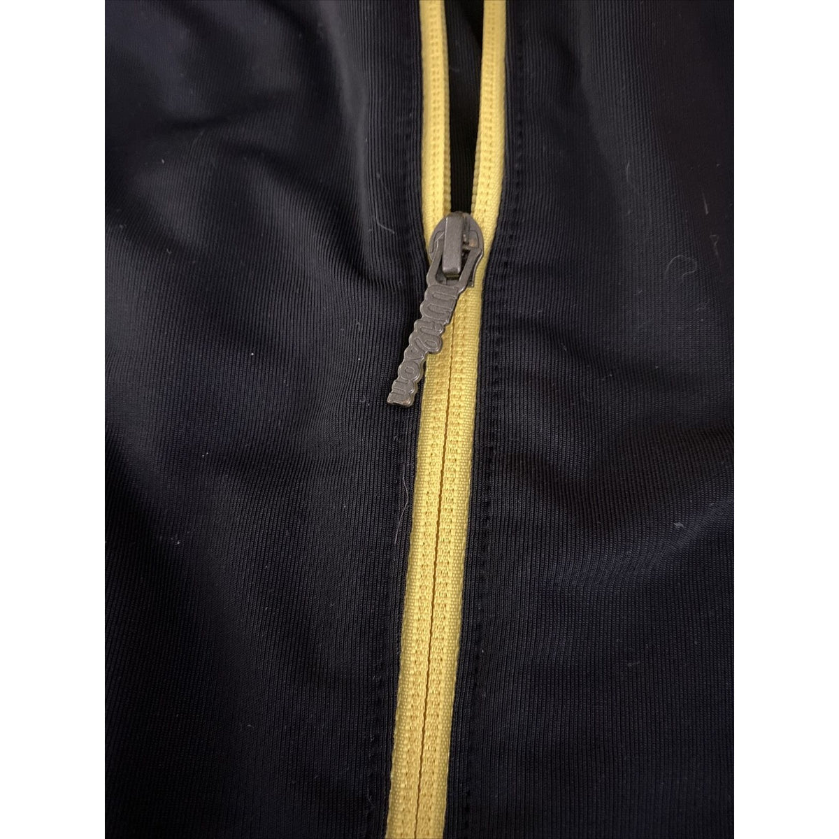 Wilson Men’s Large Black Yellow Mesh Polyester Full-zip Jacket