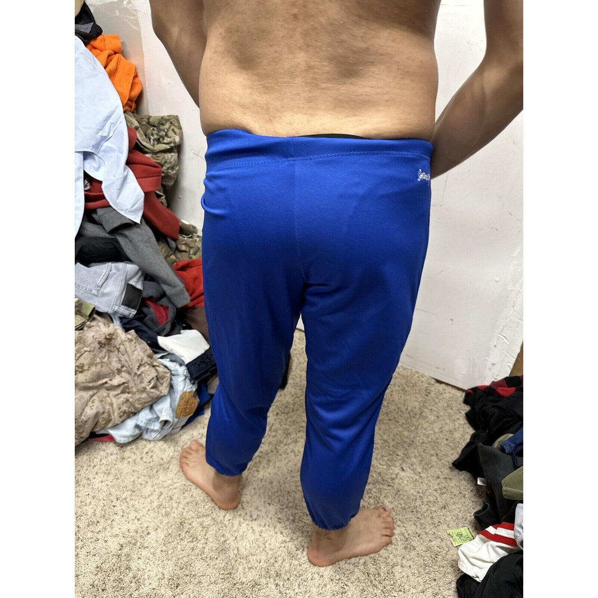 Men’s Blue Baseball Pants Medium Fits Small See Pics Intensity